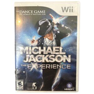 Michael Jackson: The Experience Nintendo Wii Game Complete With Case & Manual